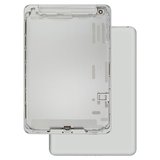 Задня панель корпуса для iPad Mini, срібляста, (версія 3G)