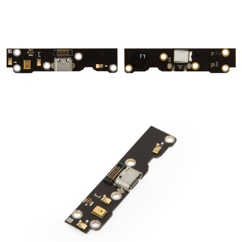 Шлейф для Meizu MX3, коннектора зарядки, с компонентами, плата зарядки