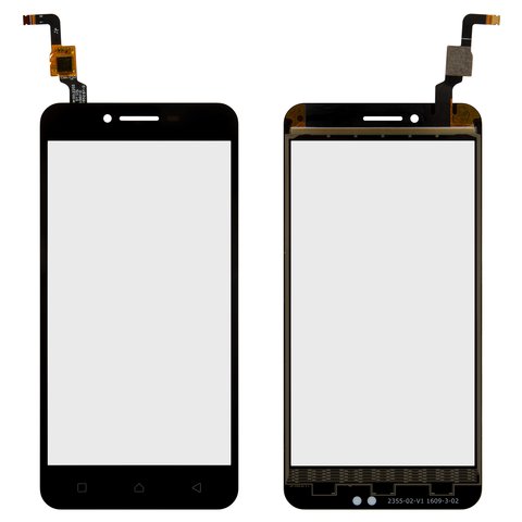 Сенсорный экран для Lenovo A6020a46 Vibe K5 Plus, черный