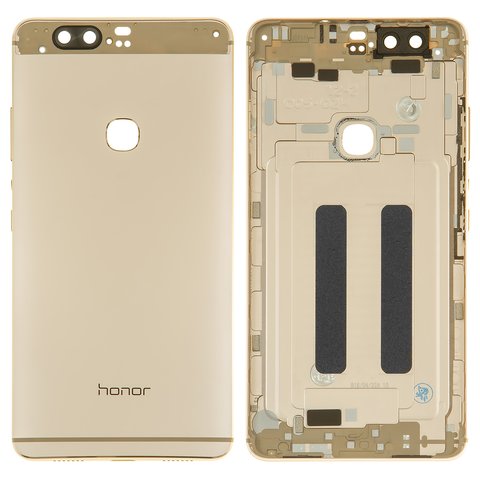 Задняя панель корпуса для Huawei Honor V8, золотистая, с боковыми кнопками