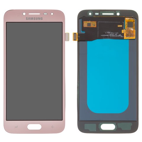 Дисплей для Samsung J250 Galaxy J2 2018 , J250 Galaxy J2 Pro 2018 , розовый, без рамки, High Copy, OLED 