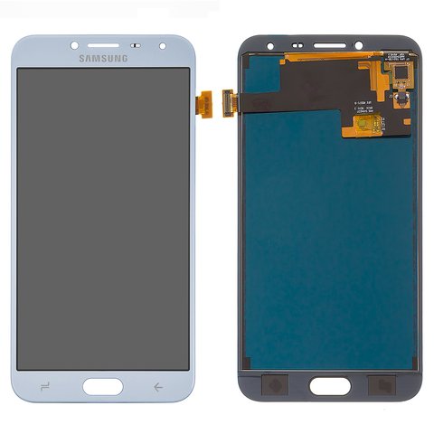 Дисплей для Samsung J400 Galaxy J4 2018 , голубой, с регулировкой яркости, Best copy, без рамки, Сopy, TFT , lavenda