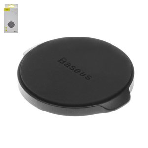 Автомобільний тримач Baseus, чорний, магнітний, клейка основа, #SUER C01