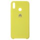 Чехол для Huawei Honor 8X, желтый, Original Soft Case, силикон, yellow (04)