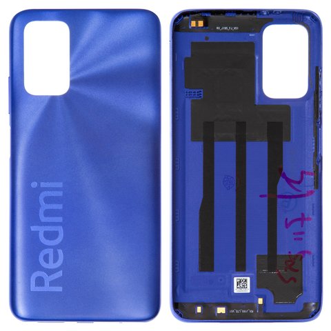 Задня панель корпуса для Xiaomi Redmi 9T, синя, twilight Blue, J19S, M2010J19SG, M2010J19SY