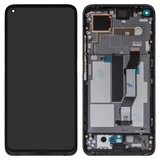 Дисплей для Xiaomi Mi 10T, Mi 10T Pro, Redmi K30s, чорний, з рамкою, Original (PRC), M2007J3SG, M2007J3SY, M2007J3SP, M2007J3SI, M2007J17C, M2007J3SC