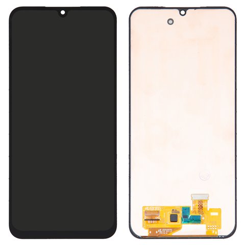 Дисплей для Samsung A245 Galaxy A24, M346 Galaxy M34, чорний, без рамки, Original, після демонтажу