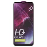 Защитное стекло для Motorola Moto E20 XT2155, совместимо с чехлом, Full Glue, (без упаковки), черный