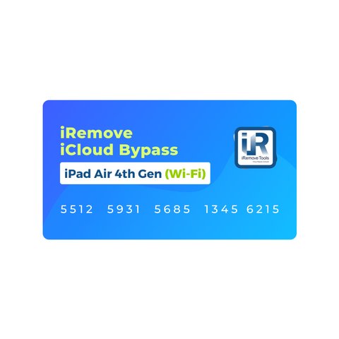 iRemove iCloud Bypass для iPad Air 4th Gen Wi Fi 