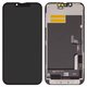 Дисплей для iPhone 13 Pro, чорний, з рамкою, High Copy, без мікросхеми, (OLED), YK OEM hard