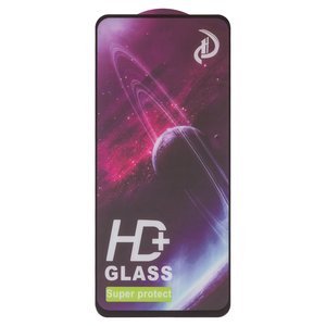 Защитное стекло для Infinix Hot 50 Pro X6881 , совместимо с чехлом, Full Glue, без упаковки , черный