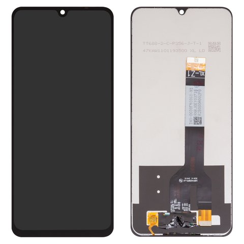 Дисплей для Xiaomi Poco C71, Redmi A5 4G, черный, без рамки, High Copy, 167.92mm, 25028PC03G, 25028RN03A, 25028RN03I, global version