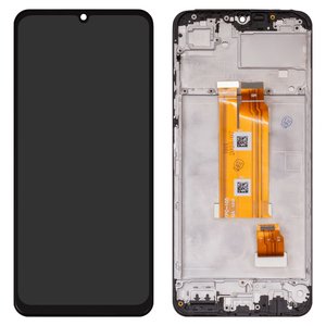 Дисплей для Realme Note 60, черный, с рамкой, High Copy, RMX3933