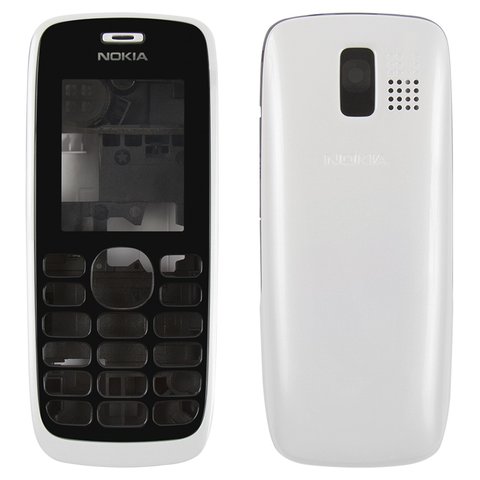 Housing compatible with Nokia 112, High Copy, white 