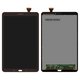 Pantalla LCD puede usarse con Samsung T560 Galaxy Tab E 9.6, T561 Galaxy Tab E, marrón, sin marco