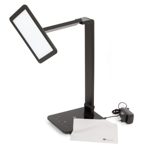 Dimmable Rotatable Shadeless LED Desk Lamp TaoTronics TT DL09, Black, US