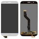 Pantalla LCD puede usarse con Huawei G8, blanco, cable plano reemplazado, sin marco, original (vidrio reemplazado), RIO-L01