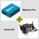 Программатор Medusa Pro Box + Термовоздушная паяльная станция Accta 301 (220В) Комбо