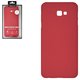 Case Nillkin Super Frosted Shield compatible with Samsung J415 Galaxy J4+, (red, with support, matt, plastic) #6902048166844