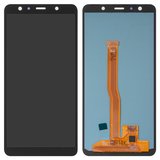 Дисплей для Samsung A750 Galaxy A7 (2018), черный, без рамки, High Copy, (OLED)