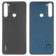 Housing Back Cover compatible with Xiaomi Redmi Note 8T, (black, M1908C3XG)