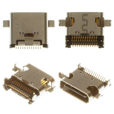 Коннектор зарядки для Lenovo Tab 4 10 Plus TB X704F, 12 pin, USB тип C
