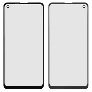 Стекло корпуса для Samsung A217 Galaxy A21s, черное
