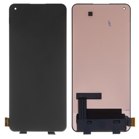 LCD compatible with Xiaomi 11 Lite, 11 Lite 5G, black, without frame, Original PRC #WM6556Z21 1