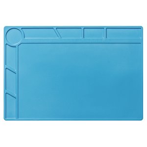 Alfombrilla aislante Mechanic V42, antiestático, 340 mm, 230 mm, con secciones