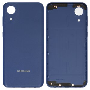 Panel trasero de carcasa puede usarse con Samsung A032 Galaxy A03 Core, azul
