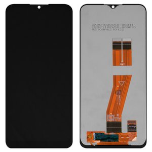 Pantalla LCD puede usarse con Samsung A025G Galaxy A02s, M025 Galaxy M02s, negro, sin marco, High Copy, 163x72,5 mm 