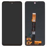 LCD compatible with Motorola Moto G42, (black, without frame, High Copy, (OLED), XT2233-2)