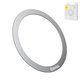 Metal Plates Baseus Halo Series, (silver, ring, adhesive base, metal, 2 pcs, MagSafe) #PCCH000012