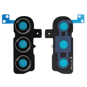 Camera Lens compatible with Samsung S911 Galaxy S23, black, with frames 