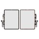 Сенсорный экран для iPad Pro 12.9 2021 (5th Gen), iPad Pro 12.9 2022 (6th Gen), черный, Original (PRC), #A2014 / A1895 / A1876 / A2069