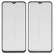 Housing Glass G+OCA PRO compatible with Xiaomi Poco M2, Redmi 9, (with OCA film, black)