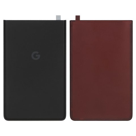 Housing Back Covers compatible with Google Pixel 7, black, lower part, obsidian 