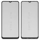 Housing Glass G+OCA PRO compatible with Realme 5i, 5s, 6i, (with OCA film, black)