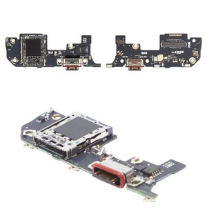 Flat Cable compatible with Xiaomi 14T Pro, charge connector, with components, Original PRC , charging board 