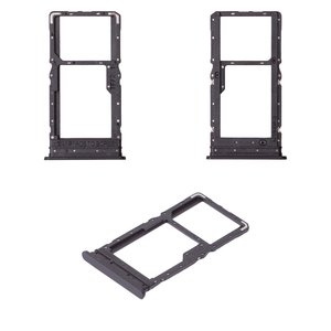 SIM Card Holder compatible with Xiaomi Redmi 12, black, jade black 