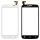 Touchscreen compatible with Alcatel One Touch 7040 POP C7, One Touch 7041D POP C7, One Touch 7042, (white)