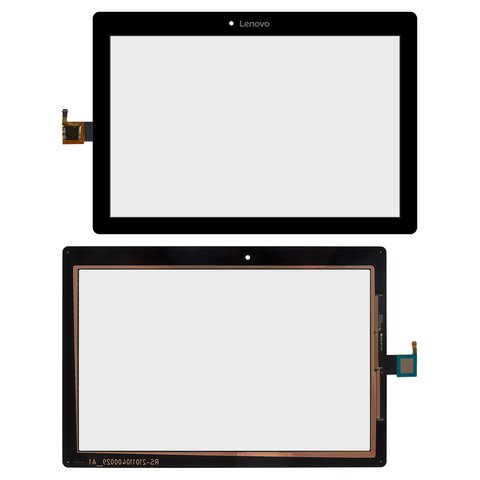 Touchscreen compatible with Lenovo Tab 2 10 30L LTE, black 
