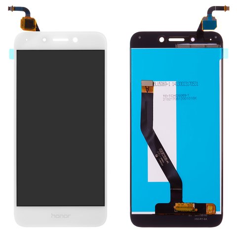 LCD compatible with Huawei Honor 6A, white, Logo Honor, without frame, Original PRC , DLI AL10 DLI TL20 