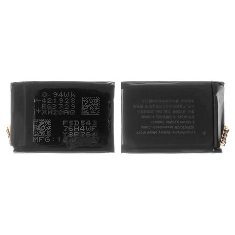 Battery A1579 compatible with Watch 42mm, Li Polymer, 3.78 V, 246 mAh, PRC 