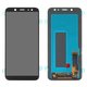 LCD compatible with Samsung A600 Dual Galaxy A6 (2018), (black, without frame, original (change glass) )