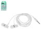 Headphone Hoco M34, (vacuum, white) #6957531078463