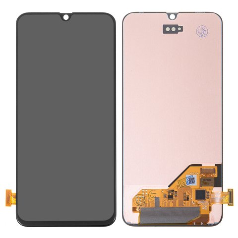 LCD compatible with Samsung A405 Galaxy A40, black, without frame, Original PRC , original glass 