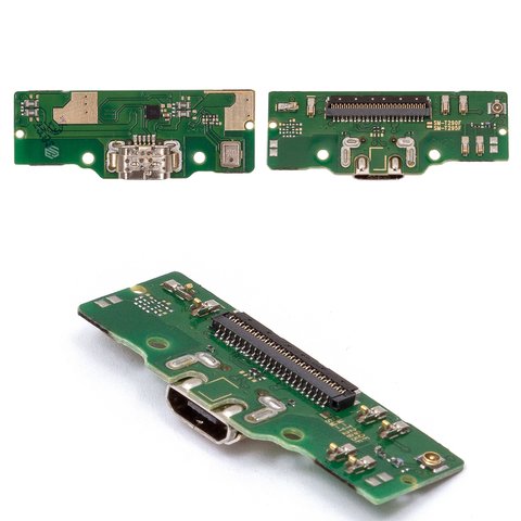 Flat Cable compatible with Samsung T295 Galaxy Tab A 8.0 2019, charge connector, with components, charging board 