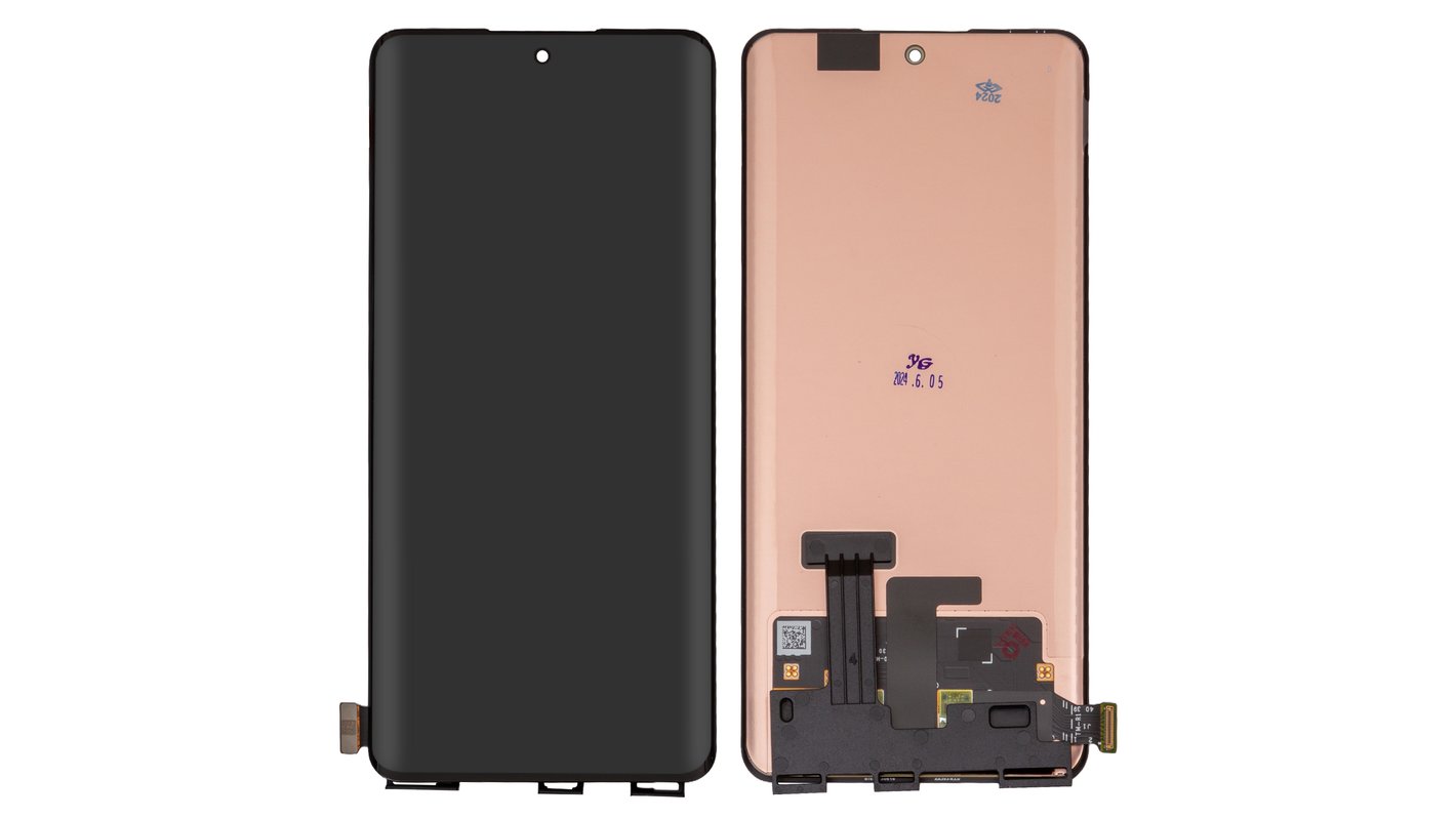 LCD compatible with Realme 12 Pro, 12 Pro Plus, (black, without