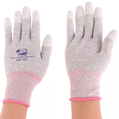 ESD Gloves Mechanic AS02, size S